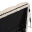 Lit plateforme simple tapissier avec gigogne en molleton beige exquis-2099695661-2099695663
