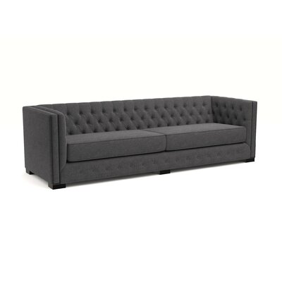 Estevez 108"" Linen Tuxedo Arm Sofa -  Darby Home Co, DF89352D34F1429AB8CB54D17EAF498D