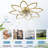 35-Inch Modern Ceiling Fan Light Kit with Remote Control