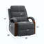Fauteuil inclinable électrique chenille avec levage et chauffage et massage