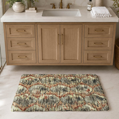 Tapis Dream Shag ADS766 de qualité supérieure, lavable à la machine, motif diamant.