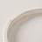 12.2" Round Beaded Wood Decorative Tray
