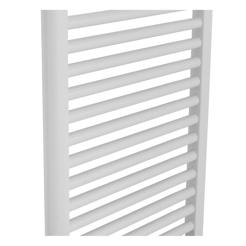 Piche 1200mmx450mm Vertical Straight  Heated Towel Rail Radiator, White