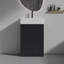 Meuble-lavabo en marbre avec lavabo en céramique-113448601