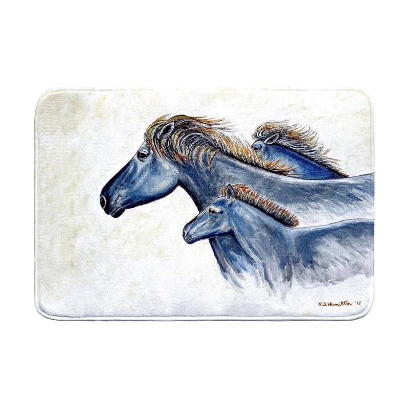 Tapis de bain Wild Horses