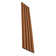 94.5" X 8.5" Outdoor European Siding System Composite Board Paneling, Weatherproof And UV-Resistant