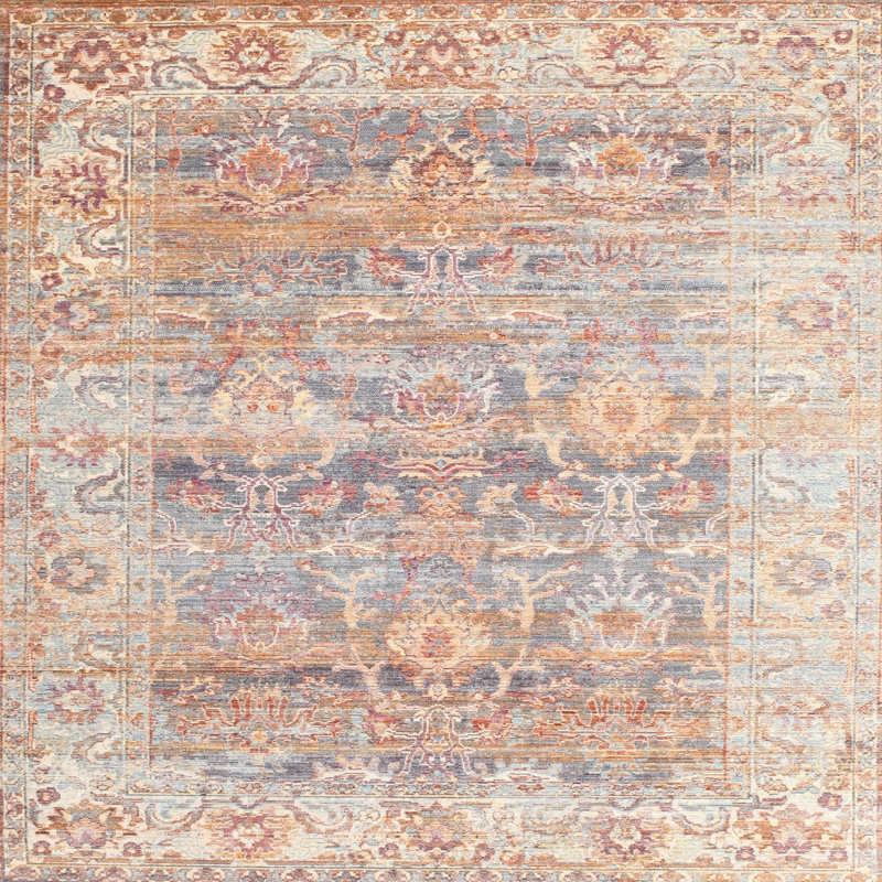 Kenia Oriental Indoor Rug, Square 3'