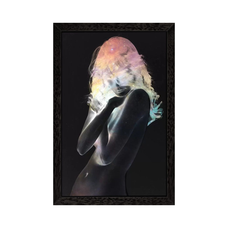 Breeze by Daniel Taylor - Floater Frame Print on Canvas, 152.5 cm H x 101.5 cm W, Black Framed