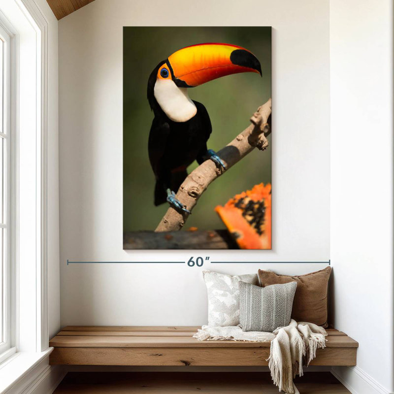 Adorable Toucan, H 51 po x l 34 po