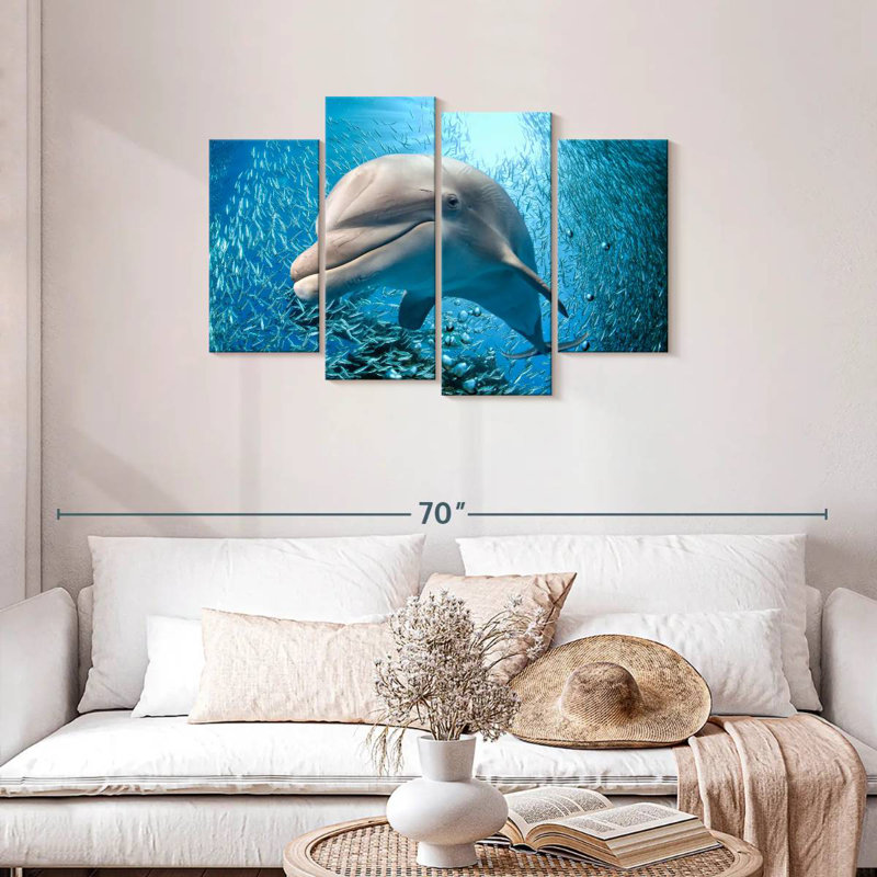 Brampt Dolphin Close Up, 27'' H x 43'' W