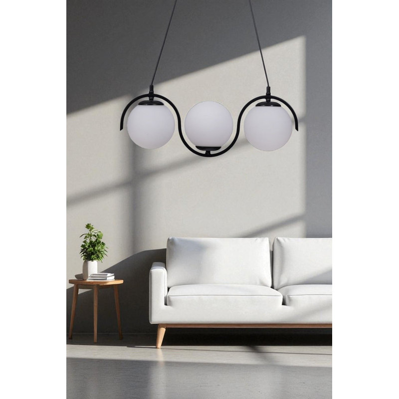 Lustre, Blanc/Noir