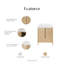 Ensemble de meuble-lavabo simple 30 po Trailshawn-1226142937