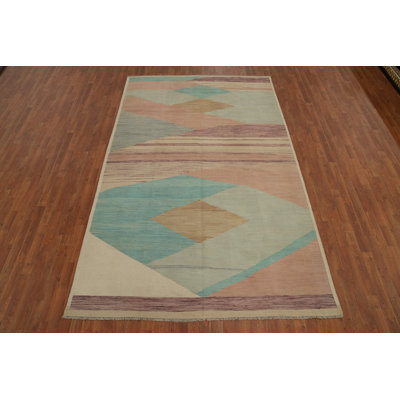 Elegant Pastel Geometric Rug for Contemporary Spaces 6x10