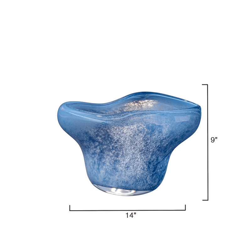Splash Handmade Glass Decorative Bowl
