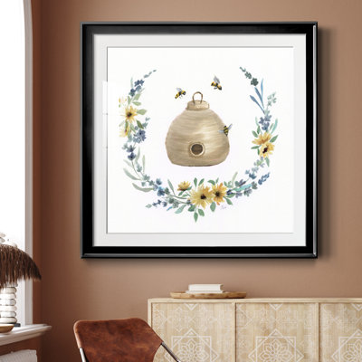 " Bumble Bee Hive " Painting Print