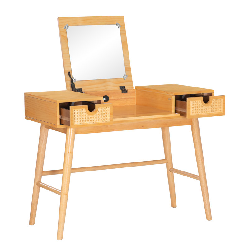 Chanyce Natural Wood Vanity