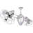Ar Ruthiane 13'' Ceiling Fan-119197719