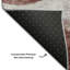 Premium Machine Washable Krause AMF1141 Swirls Rug-1207043761