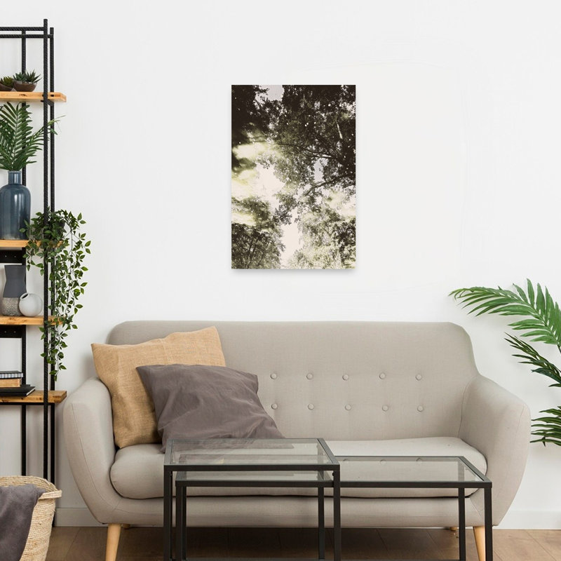 «Dreamy Forest», impression d'art mural abstrait, H 24 po x l 16 po