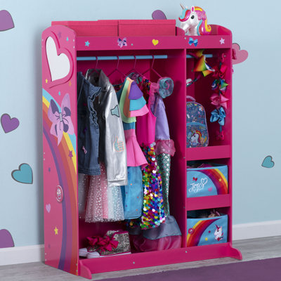 Armoire-boutique arc-en-ciel licorne