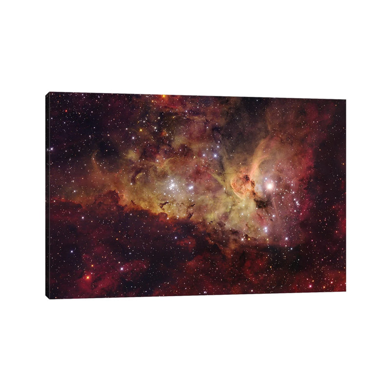Eta Carinae Mosaic by Robert Gendler - Wrapped Canvas Gallery-Wrapped Canvas Giclée, 20.32 cm H x 30.48 cm W