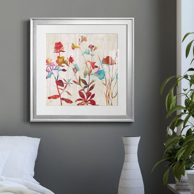 Rainbow Wildflowers I - Cadre photo, reproduction d'art sur papier