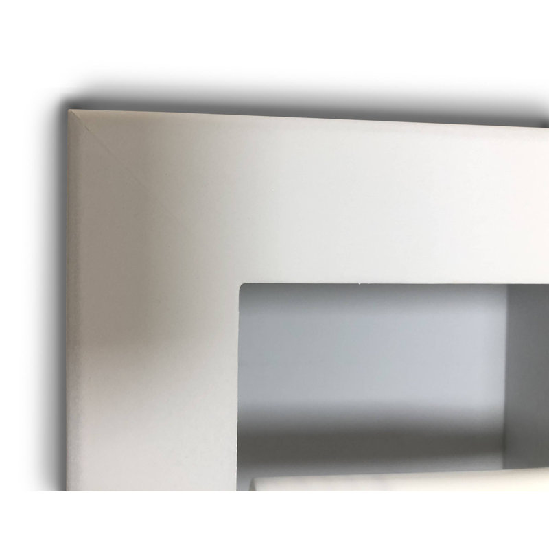 Porte-papier hygiénique encastré Tracy, Gris