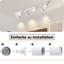 Ottaviana 76.5cm 6 - Light Track Kit-1493427784