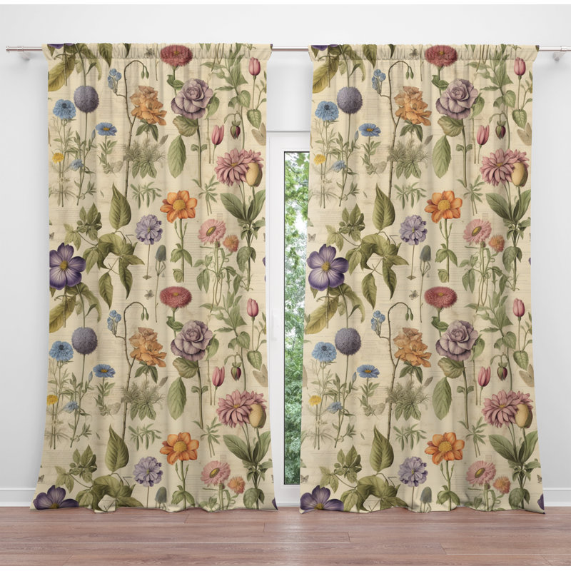 Kassie Room Darkening Curtain Pair, 40" W x 61" L