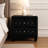 Mithil Queen 3PC Bedroom Set Black-147837692-147837690-147837689