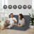 Outdoor Chaise Lounge Cushions Set Of 2 With Hook & Loop Fasteners, Tri-fold Replacement Cushions For Patio Furniture, Water Resistant-154098757