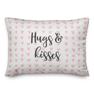  Coussin Hugs & Kisses