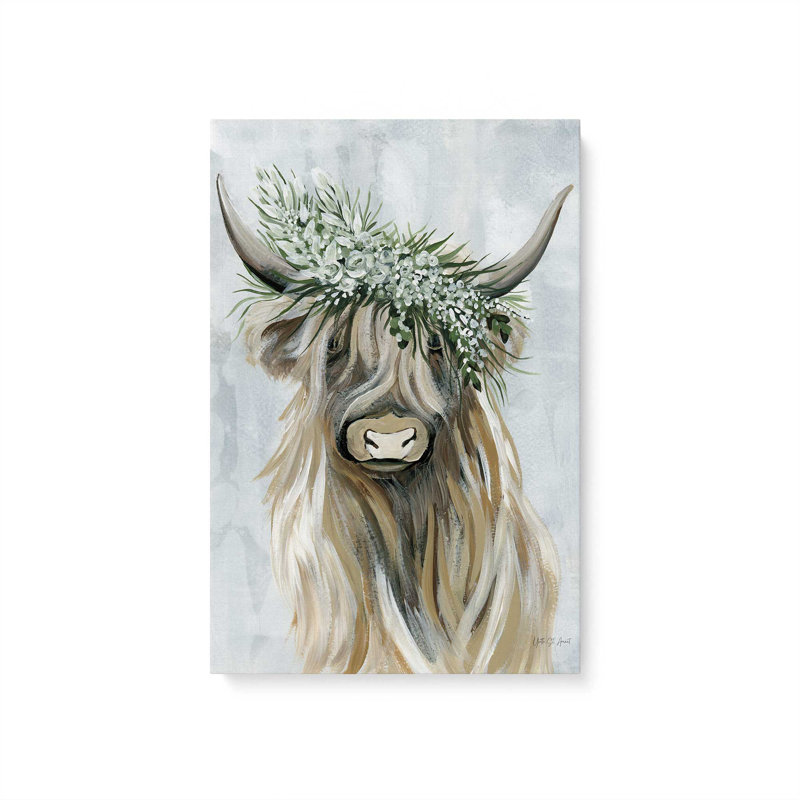 Queen of the Meadow, toile tendue, H 48 po x l 32 po