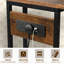 45cm W Metal Bedside Table