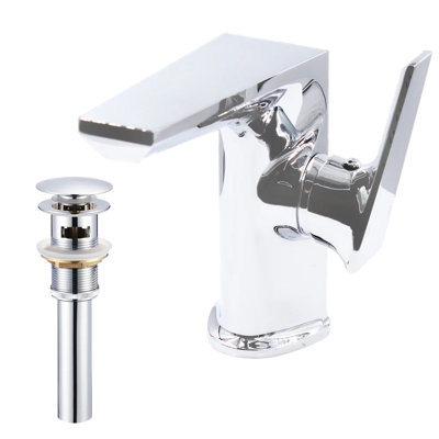 Miller Single-handle Bathroom Faucet with Drain Assembly