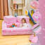 2 Seater Velvet Sofa & Chaise