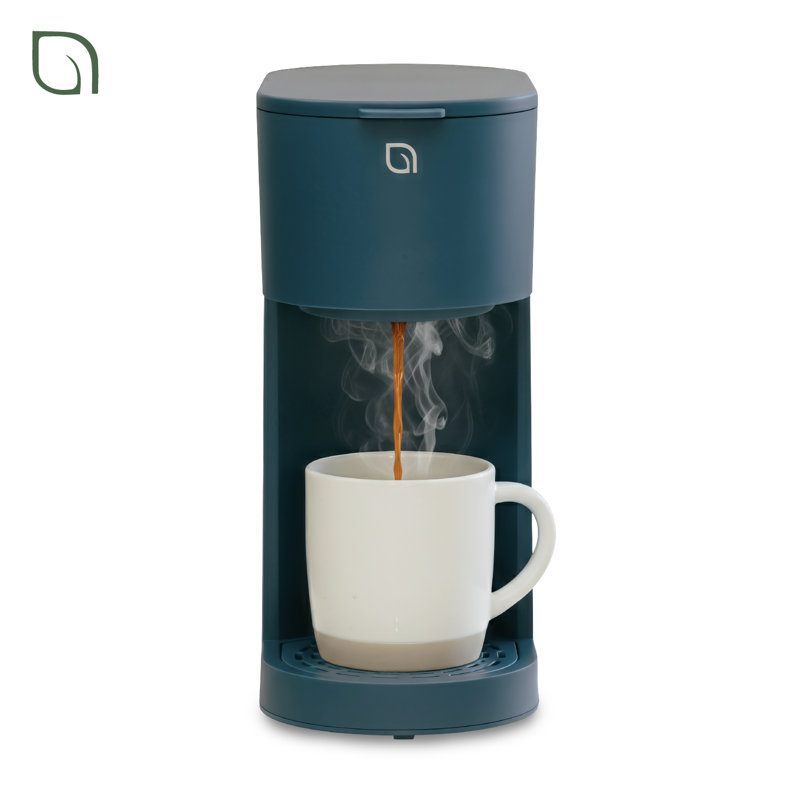 Cafetière à portion unique Willow - compatible avec les dosettes K-Cup - bleu marine, Marine