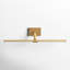 Mona Single Light Steel Dimmable LED Armed Sconce-70423503