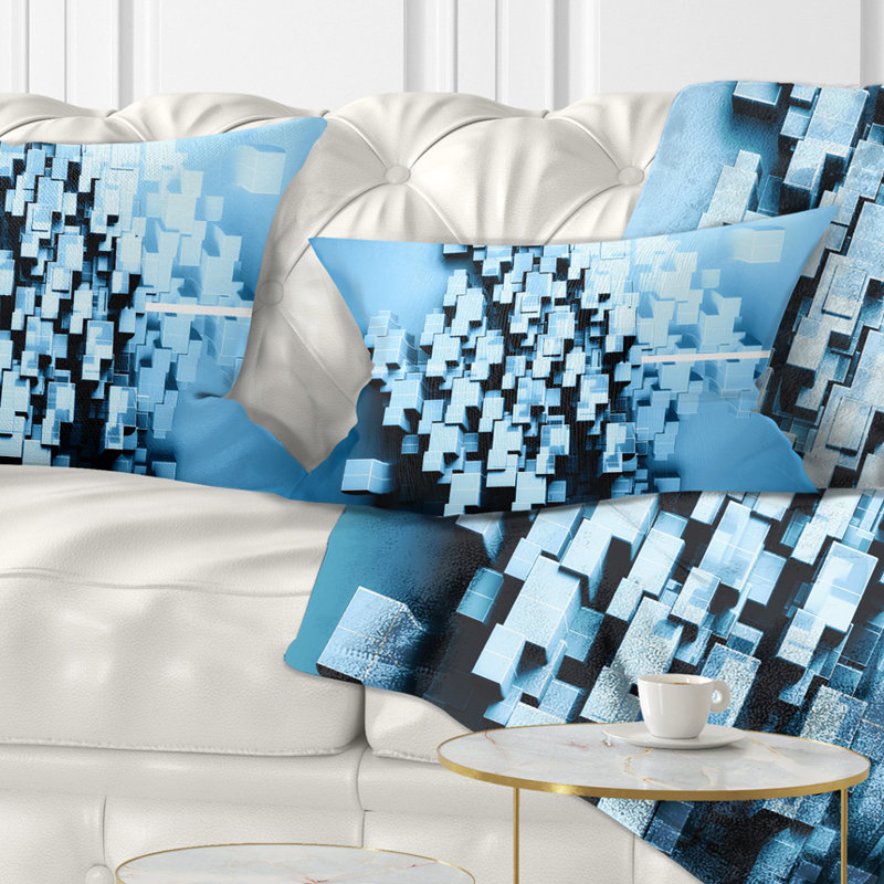 Coussin lombaire abstrait