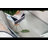 Mirrored TV Stand For 65+ Inch TV,TV Console Table With Open Storage & 2 Storage Cabinets ,M Shape Sparkling Mirror Doors For Living Room