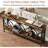 70.9 Inches Extra Long Industrial Console Table, Narrow Sofa Table Behind Couch With Open Storage Shelves, Rustic Entryway Table For Hallway, Foyer, Or Living Room, Metal Frame-1541286230