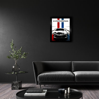 " Camaro Canvas Red/White/Blue "