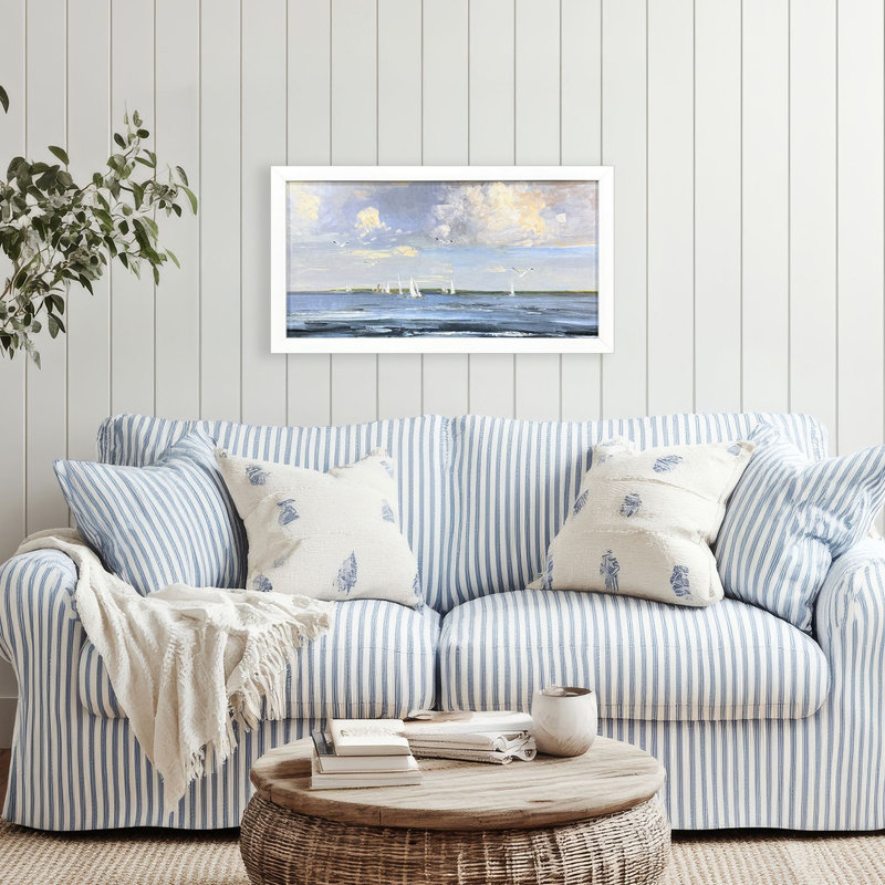 «Summer Winds», art encadré sans verre
