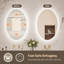Miroir de salle de bain Amyla-697260916