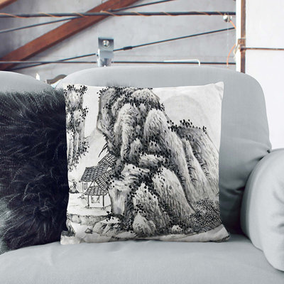 Floral Square Cushion