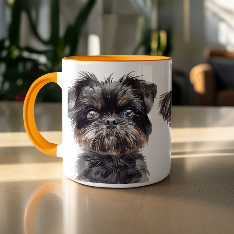 Mug, 4, Orange