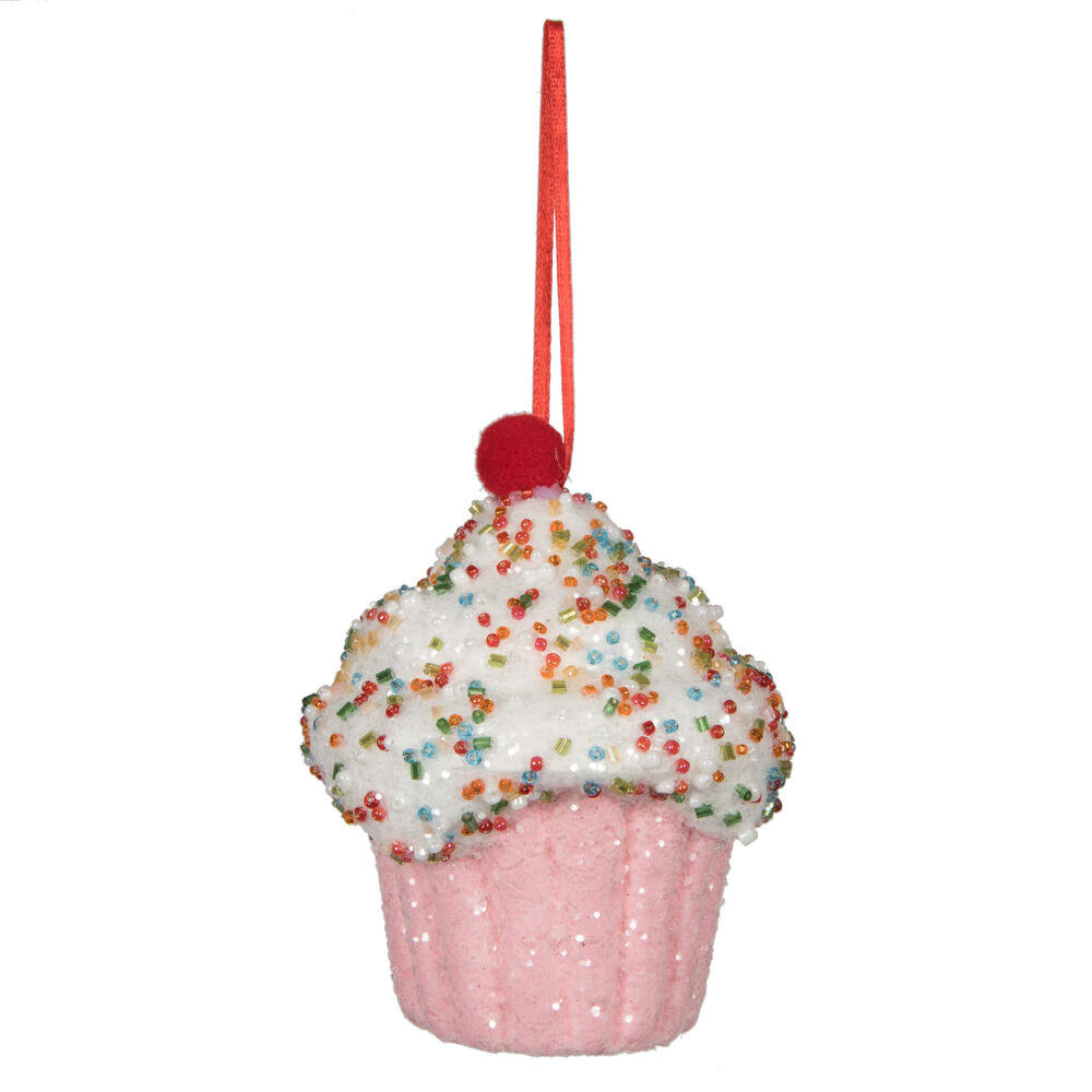 The Holiday Aisle® Frann Cupcake Ball Ornament | Wayfair