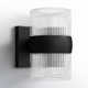 Eudia 2 Light Cylinder Outdoor LED Wall Light