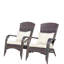 Chaise de patio avec coussins (excluant la table)-1561700467