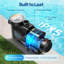 Pompe de piscine hors-sol 1,5 HP à auto-amorçage-131452505
